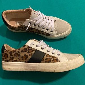 vintage havana leopard print sneakers 8.5